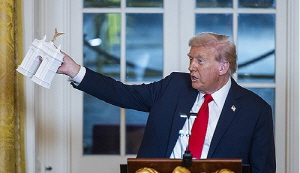 "Æ®·³ÇÁ, ¿ö½ÌÅÏDC¿¡ ¼¼°è ÃÖ´ë °³¼±¹® ¿øÇØ"¡¦³ôÀÌ 76m